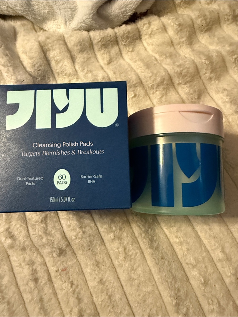 Cleansing Polish Pads - Pink & Teal (60 Pads)